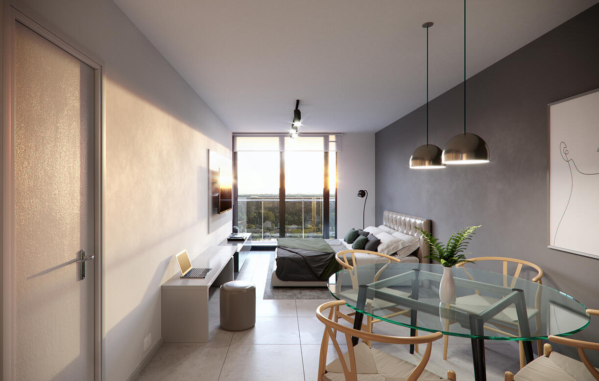 Alem 2300 - Monoambiente - Finalizado